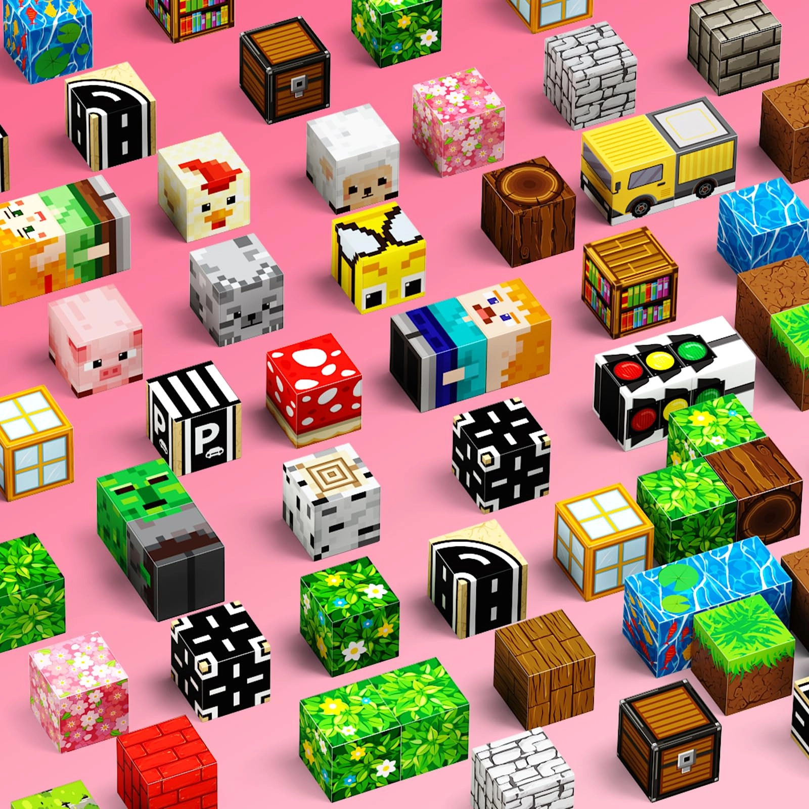 Magnetic Blocks - 200pcs