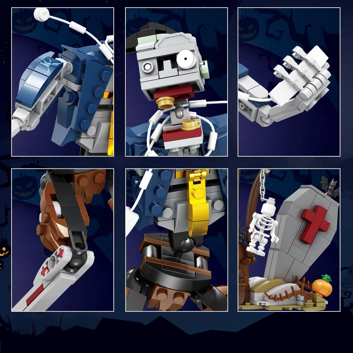 Zombies Building Toy Set - Horror Walking Dead