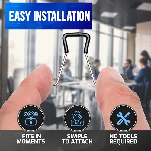 Universal Keyboard Foot Replacement - Pack of 2 Black