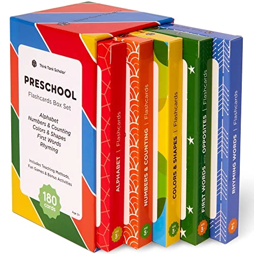 Think Tank Scholar Flash Cards - 2-5 Years 180 pieces