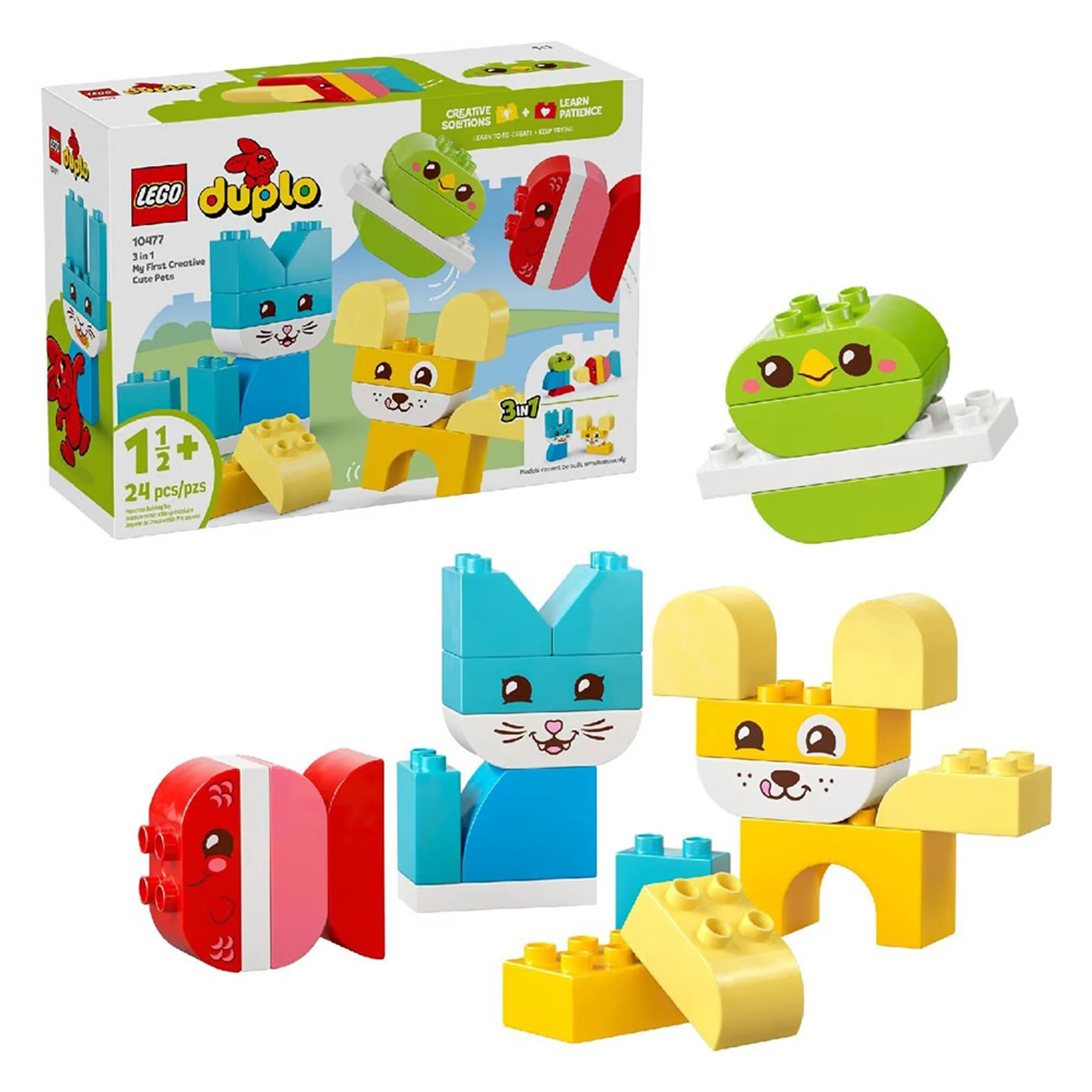 DUPLO 3 in 1 Creative Cute Pets (10477)