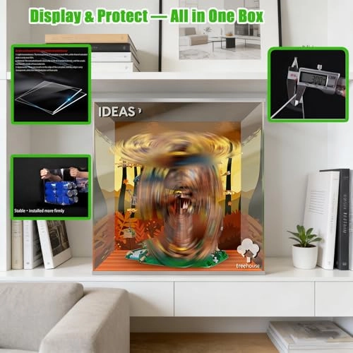 Display Case for Lego 21318 - 3 mm Acrylic Transparent