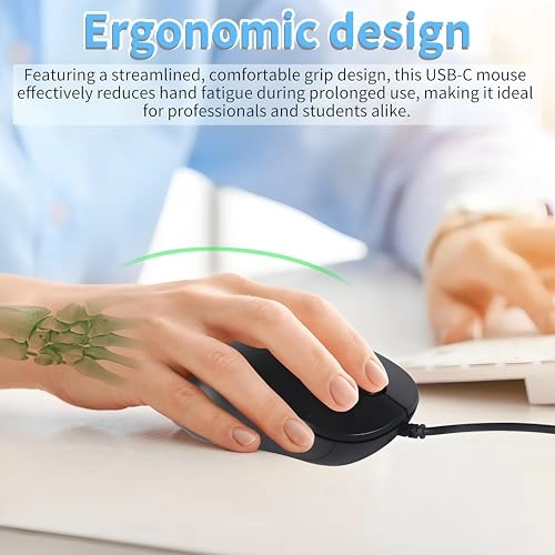 Type-C Wired Mouse - USB