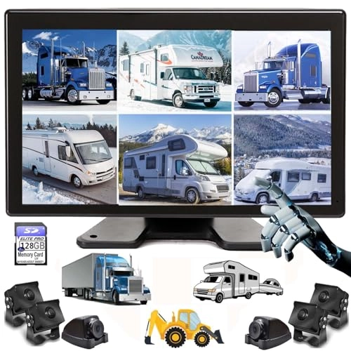 Backup Camera Monitor - Night vision Wired 1080P