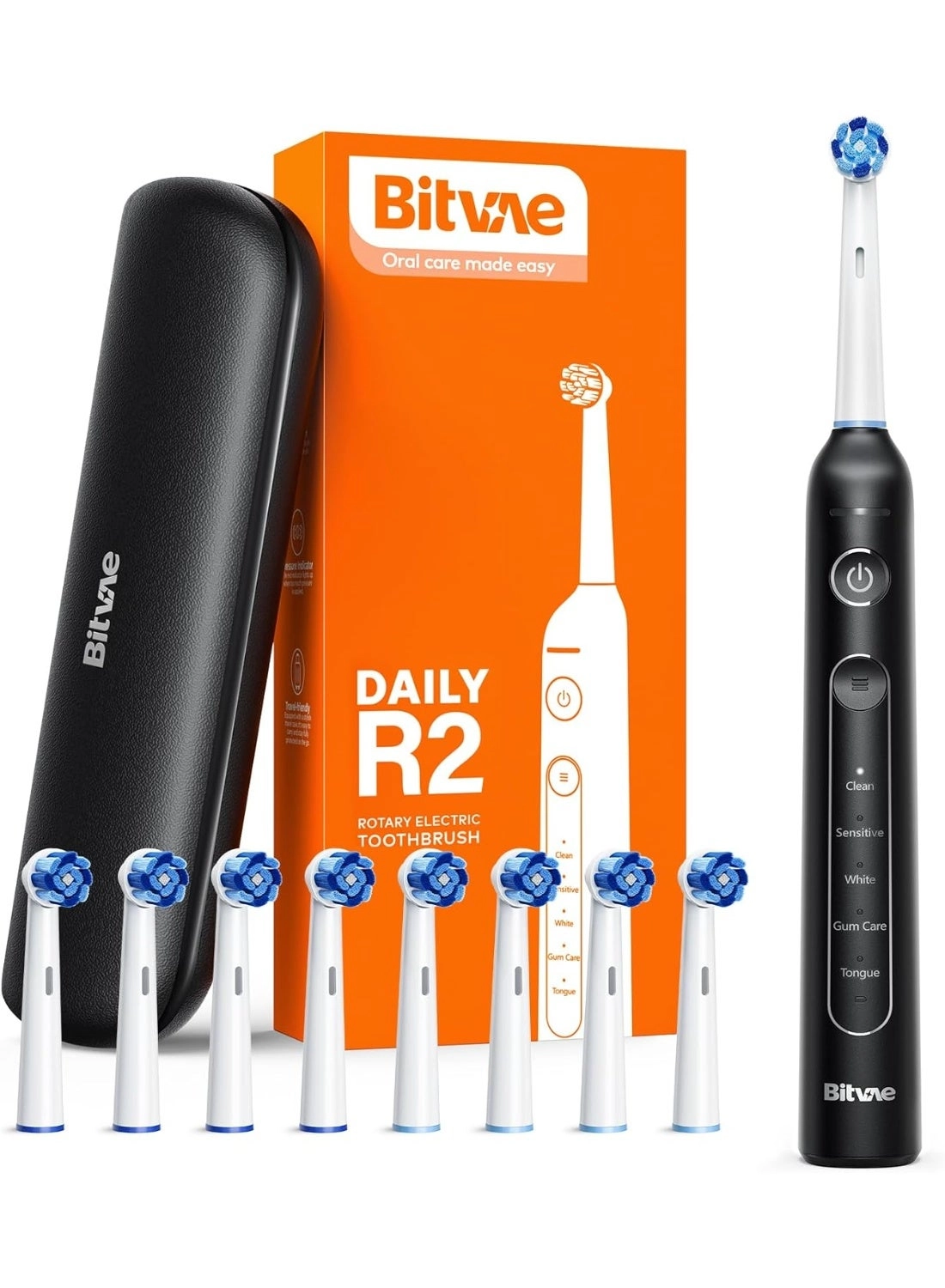 R2 - Rotating 8 Brush Heads 5 Modes