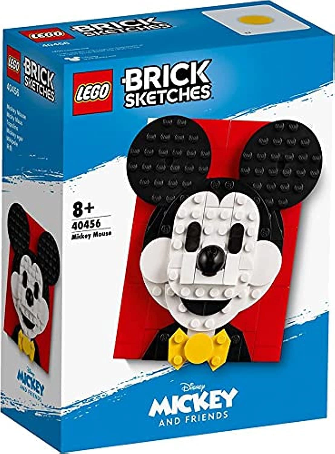 LEGO Brick Sketches Mickey Mouse (40456) - Movies and Series