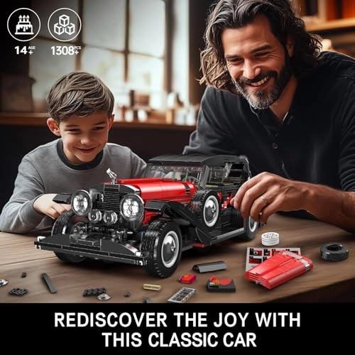 Vintage Car Model - Static Version Black