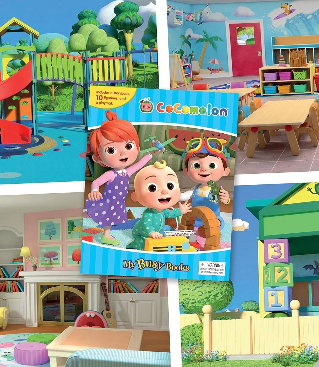 Cocomelon My Busy Books - 3+ 10 pieces