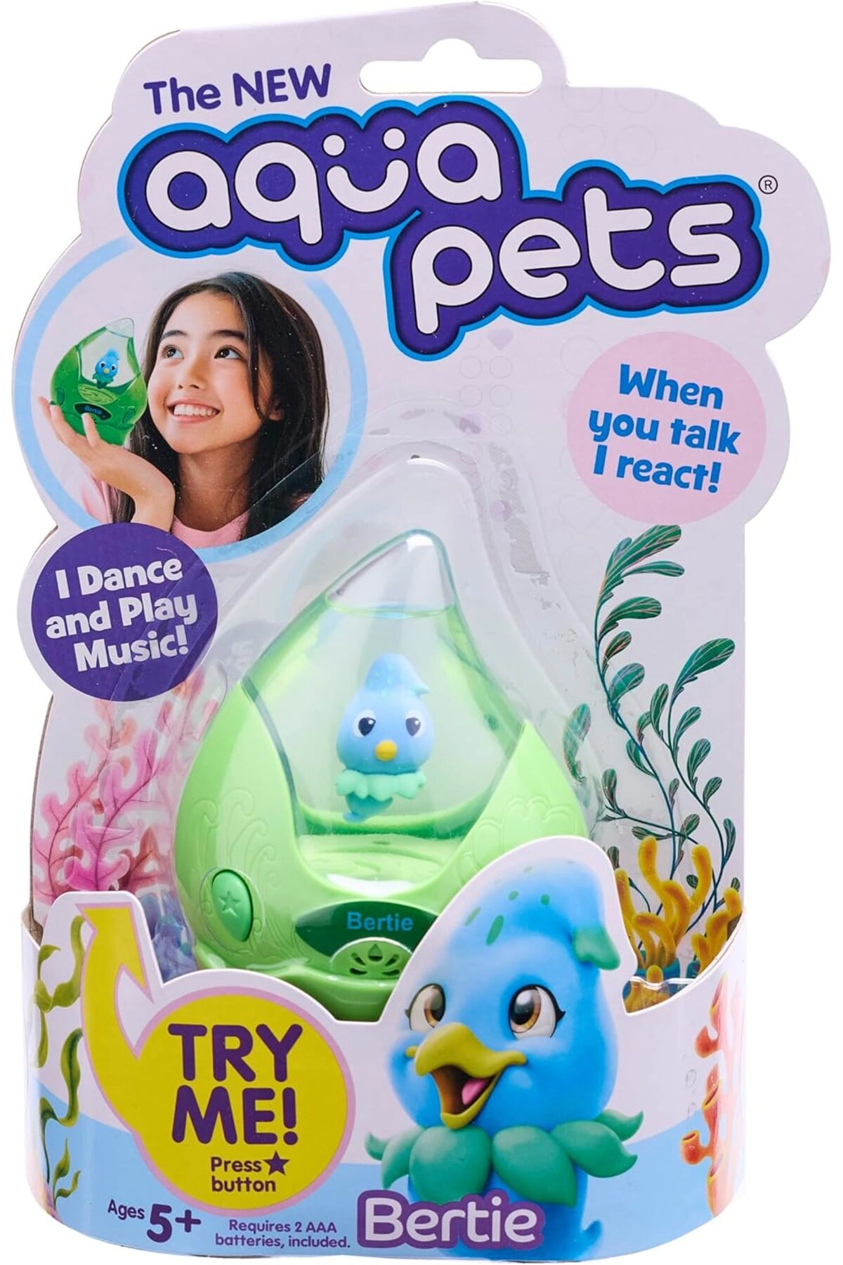 COLOR LAND CHILDRENS TOYS CENTER LLC Aquapets Bertie - 36 months+