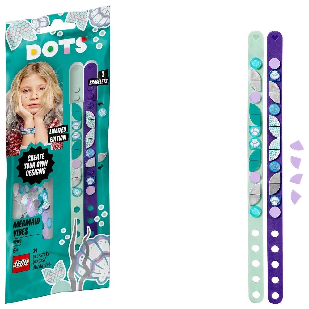 LEGO Mermaid Vibes Bracelets - 41909 34 Pieces