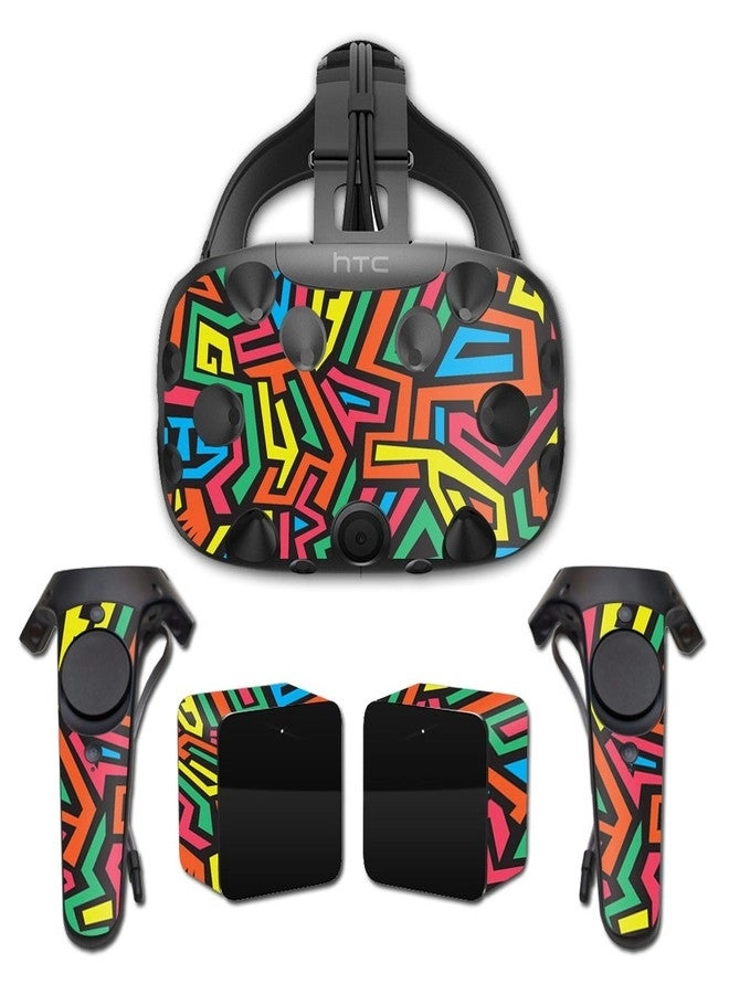 Skin Compatible with HTC Vive - Kickflip - Vinyl Decal Protective