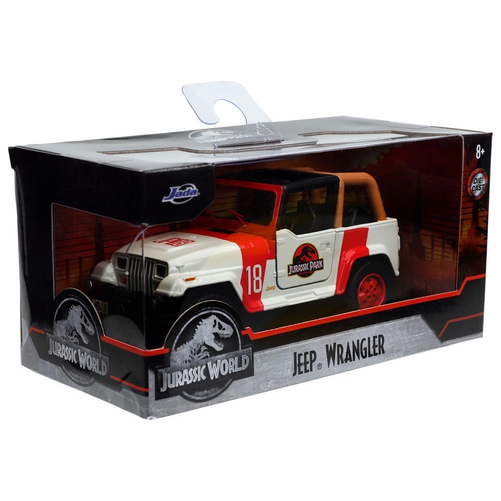 Jurassic Park Jeep Wrangler - 1:32