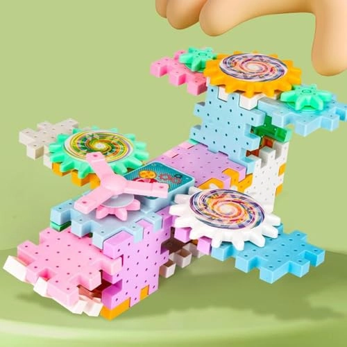 DIY Mechanical Gear Toy - Electric 34.5cmx6cmx22.5cm