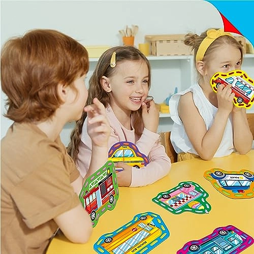 Lacing Cards - Kid 9 Pieces