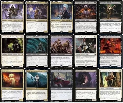 Magic: The Gathering: Elite Commander Vampire - Clavileno, First of The Blessed - Orzhov Black White