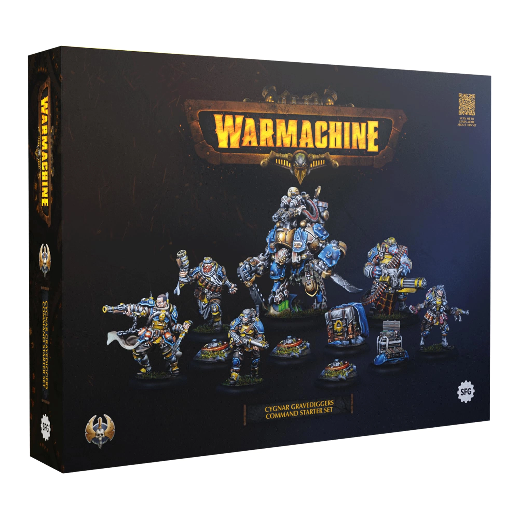 Steamforged Games Warmachine: Cygnar Gravediggers Command Starter