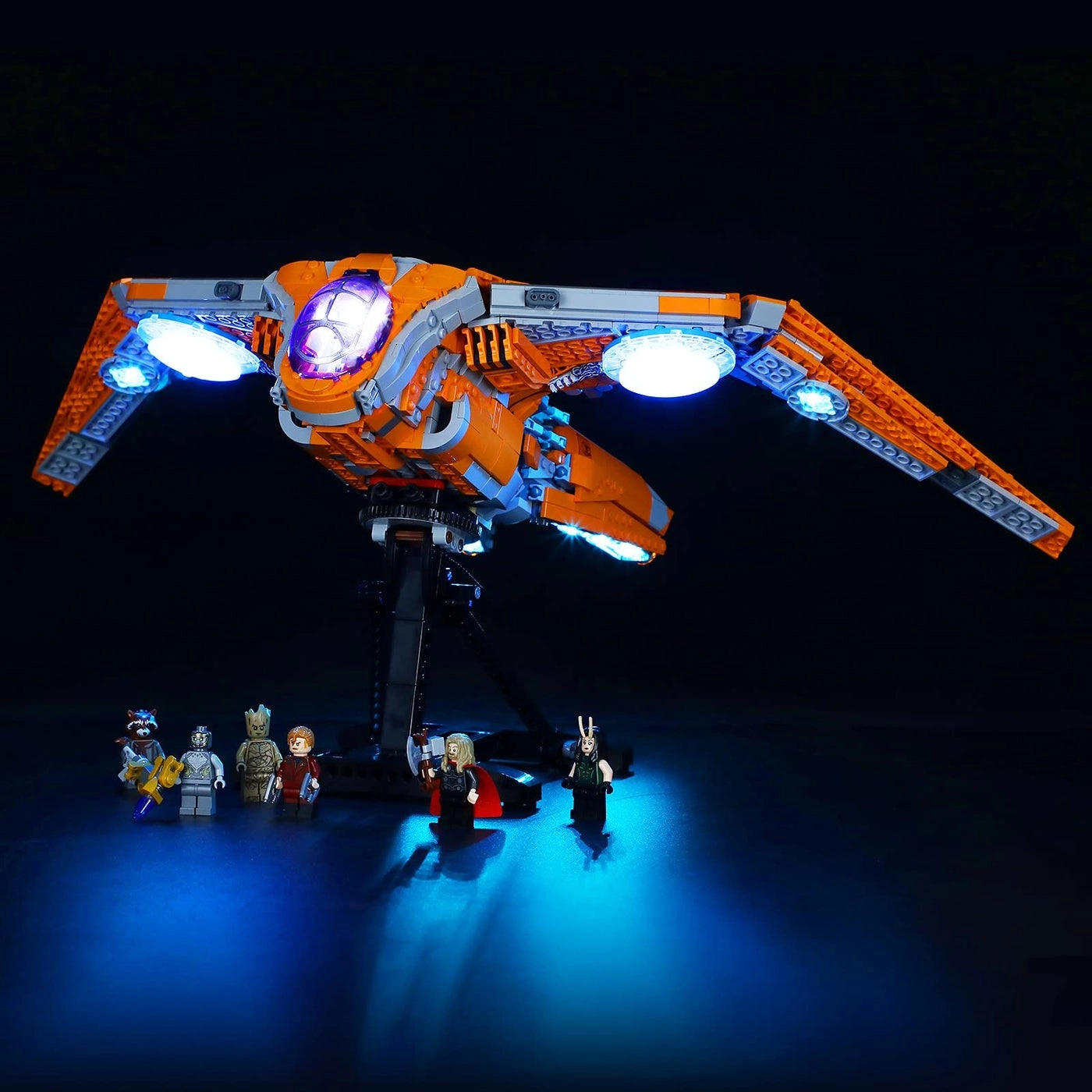 BRIKSMAX Led Lighting Kit for Guardian Ship - Compatible with Lego 76193