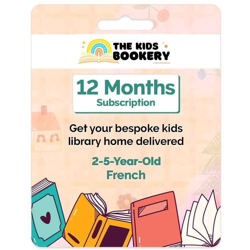 THE KIDS BOOKERY 12 Months Kids Books Subscription - 2 to 5 Years