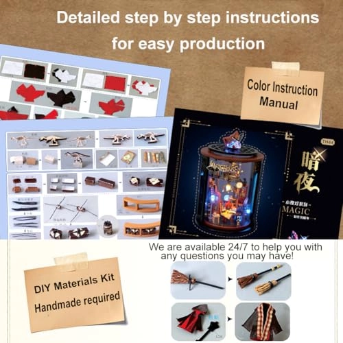 Magic House - 3D Mini Dollhouse Musical Movement