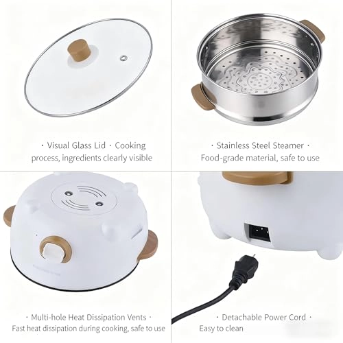 Multi-Functional Household Electric Hot Pot - 2.1-4L