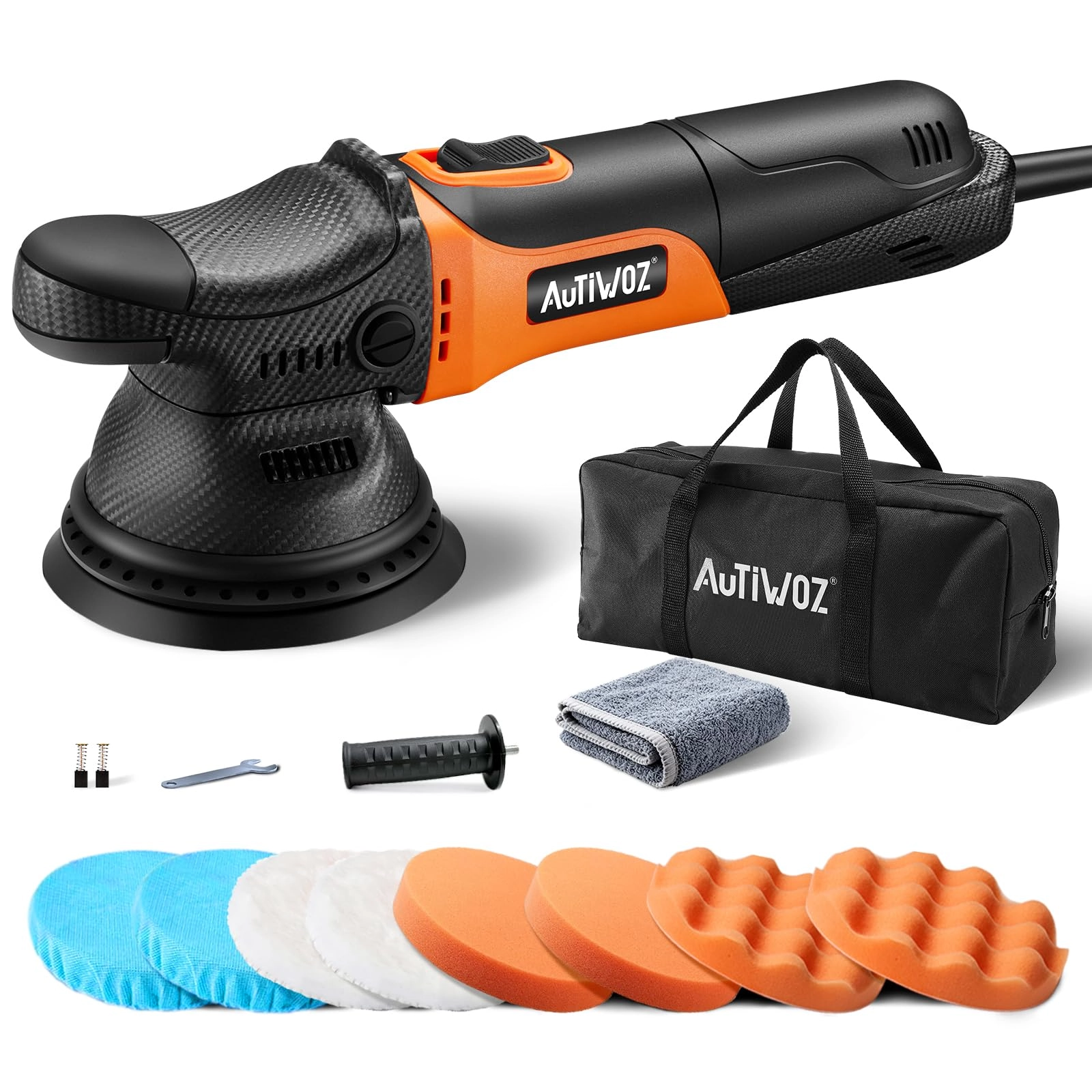 AUTIWOZ Car Buffer Polisher - 630 Watts 5 Inch