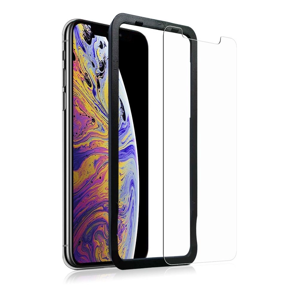 Baykron Clear Tempered Glass Screen Protector for iPhone 11 Pro