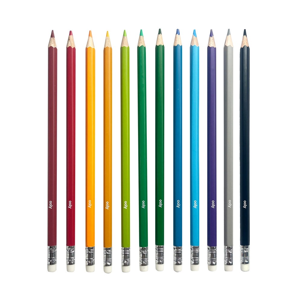 Un-Mistakeables! Erasable Colored Pencils - 12