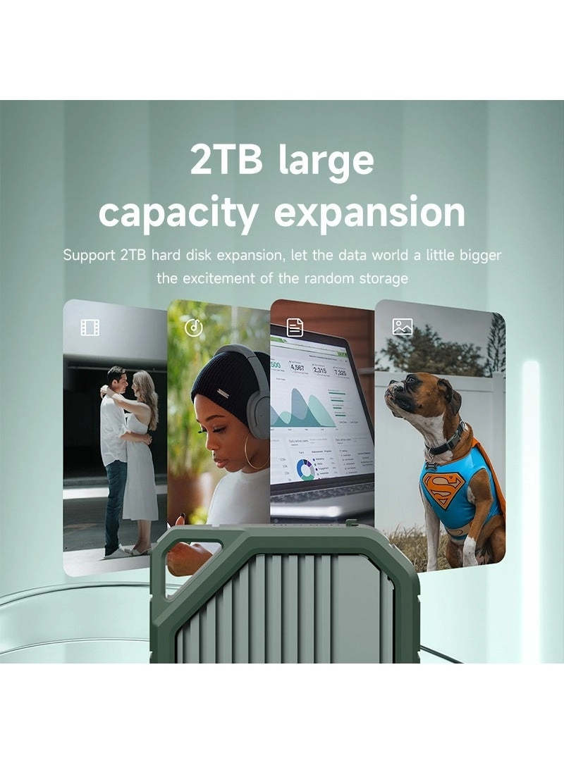 M.2 NVMe SSD Enclosure - 2TB