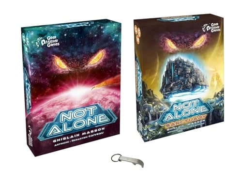 Not Alone - Base Game + Sanctuary - Expansion + Decap - Bottle Opener (French)