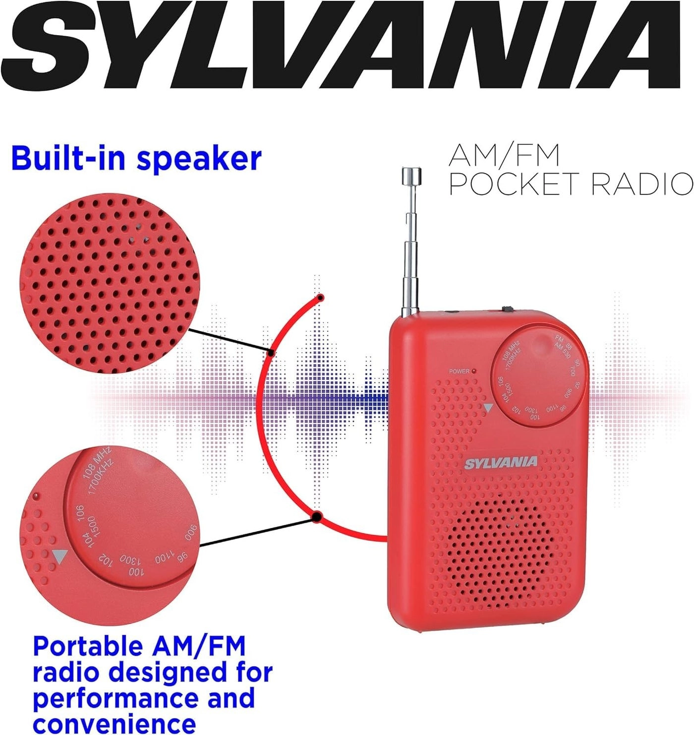 AM/FM Pocket Radio - Portable
