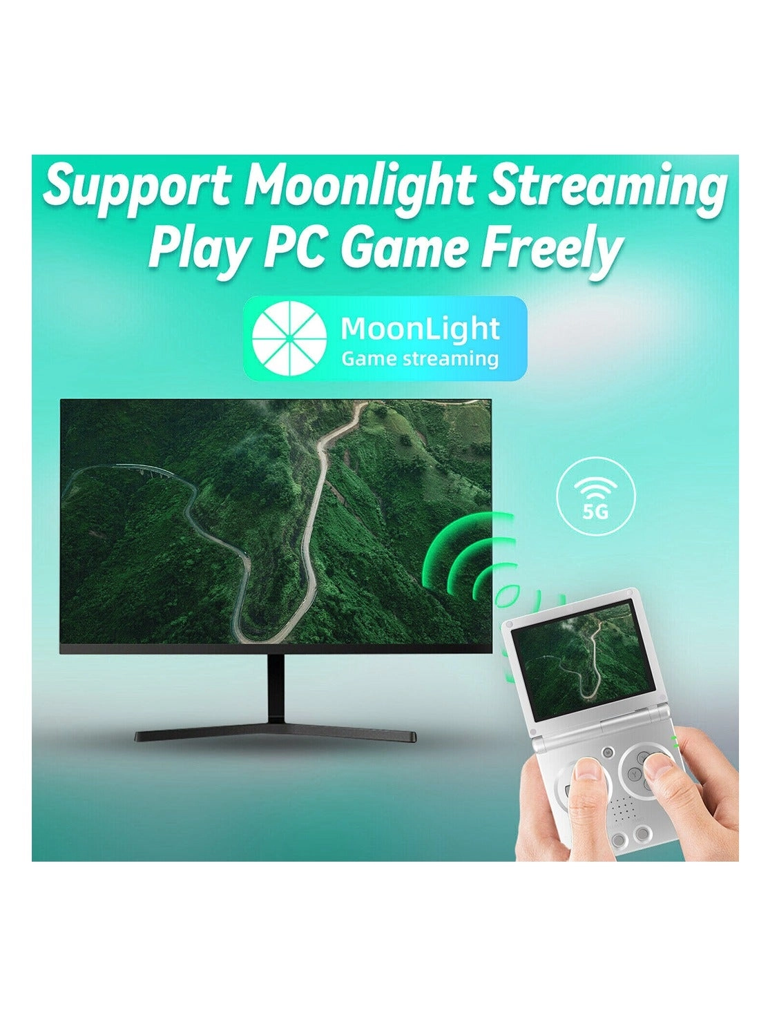 GP Pro Fold - 3.5-inch IPS 640x480, 64GB (expandable to 512GB), 3300mAh battery (up to 8h)