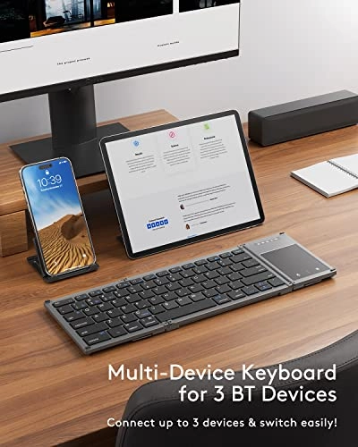 Foldable Bluetooth Keyboard - EN Wireless