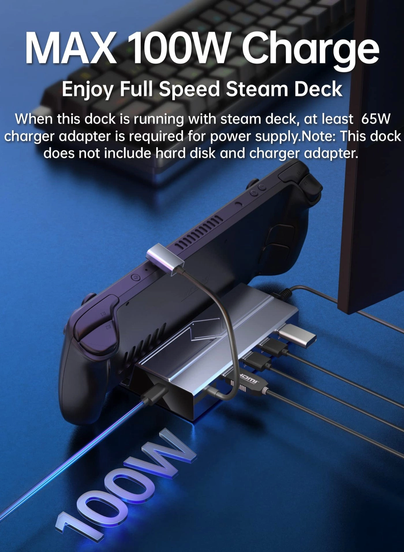 M.2 Docking Station - USB-C Valve Steam Deck