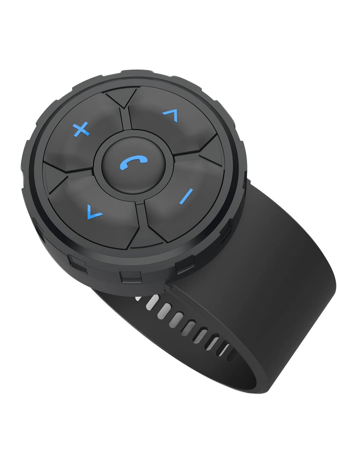 Media Button Steering Wheel Remote Control - Bluetooth Wireless iPhone Samsung Galaxy Android