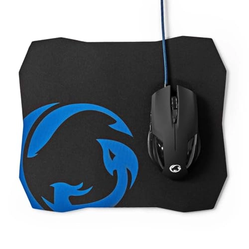 GMMP110BK Gaming Mouse & Mouse Pad Set - USB