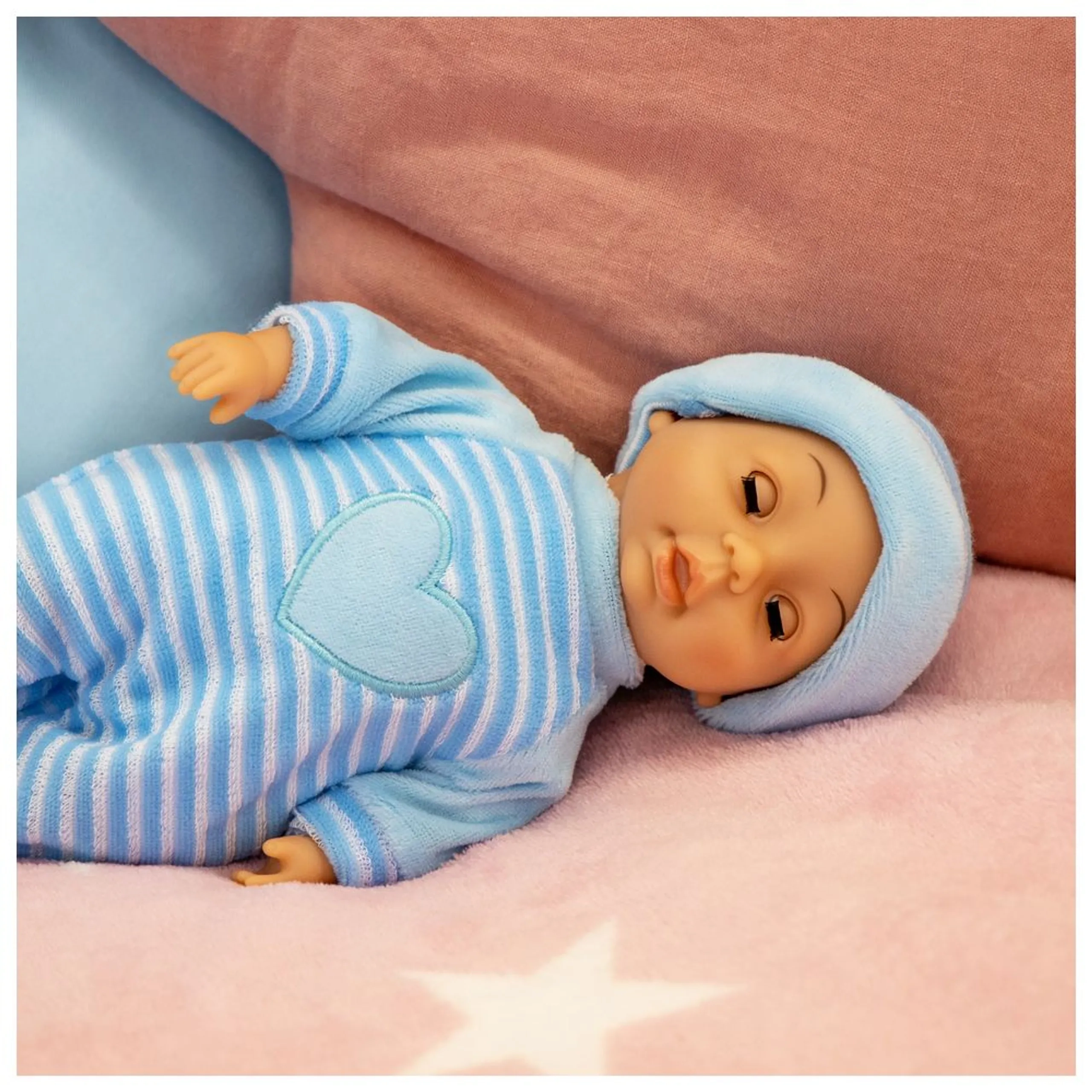 Soft Cuddle Baby Doll - 30 cm Pacifier Bottle Ages 3+