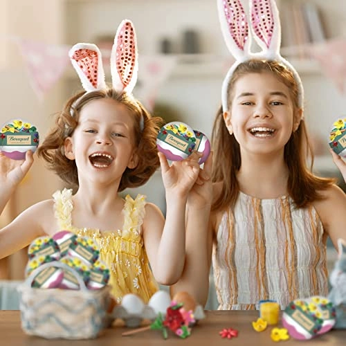 Flowers Basket Stuffers Building Blocks - 12 pcs Packs