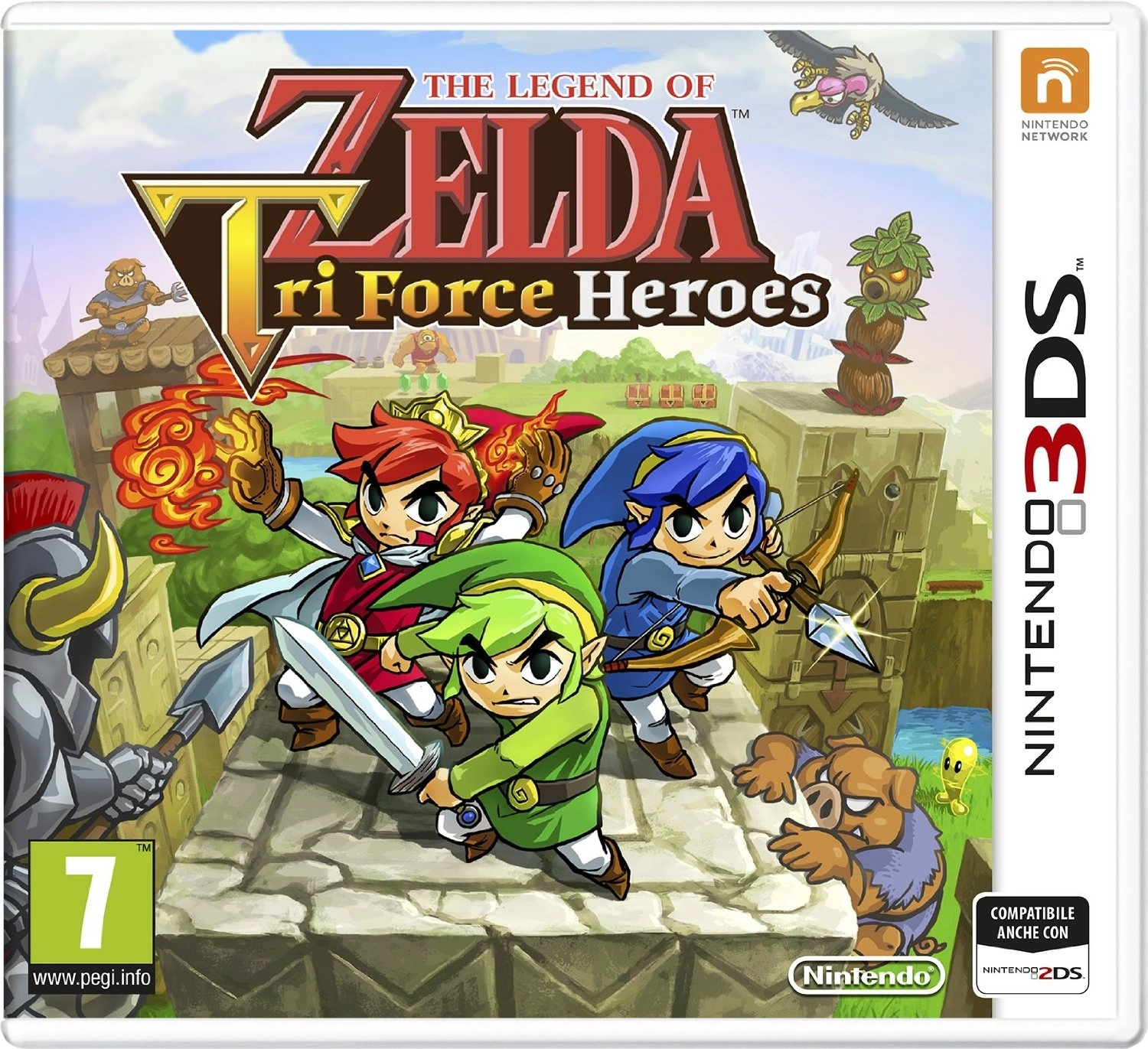 The Legend of Zelda: Triforce Heroes - Nintendo 3DS
