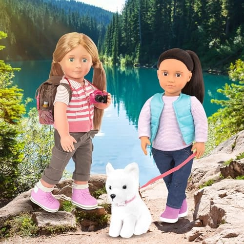 Cassie Fashion Doll - 46cm plush dog