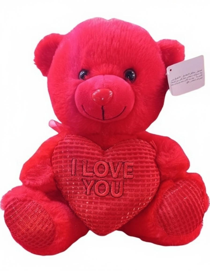 Toy Land Teddy Bear I Love You Heart - 25 cm