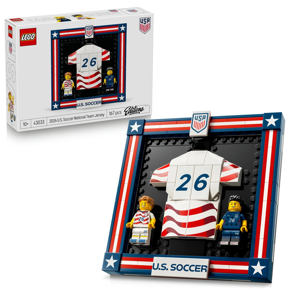 U.S. Soccer National Team Jersey (43033) - LEGO Editions