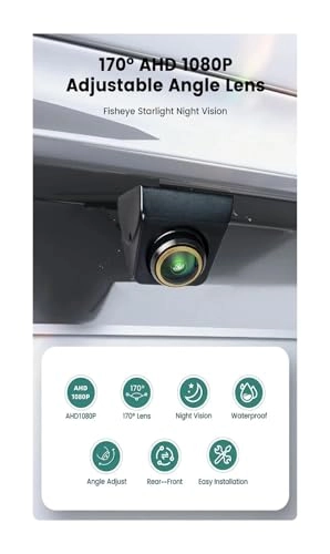 HD Car Rear View Camera - Wire AHD1080P