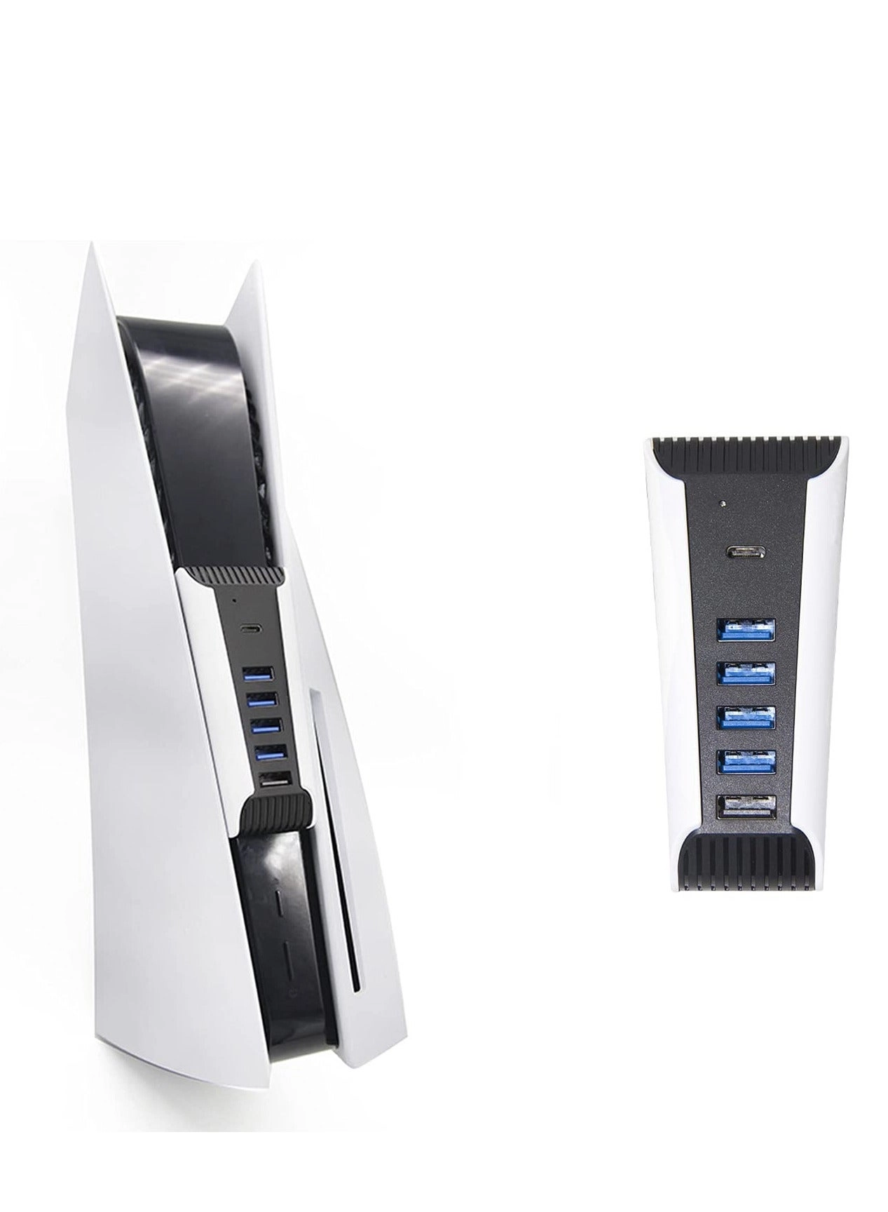 Green Tiger 5-Port USB Hub - PlayStation 5