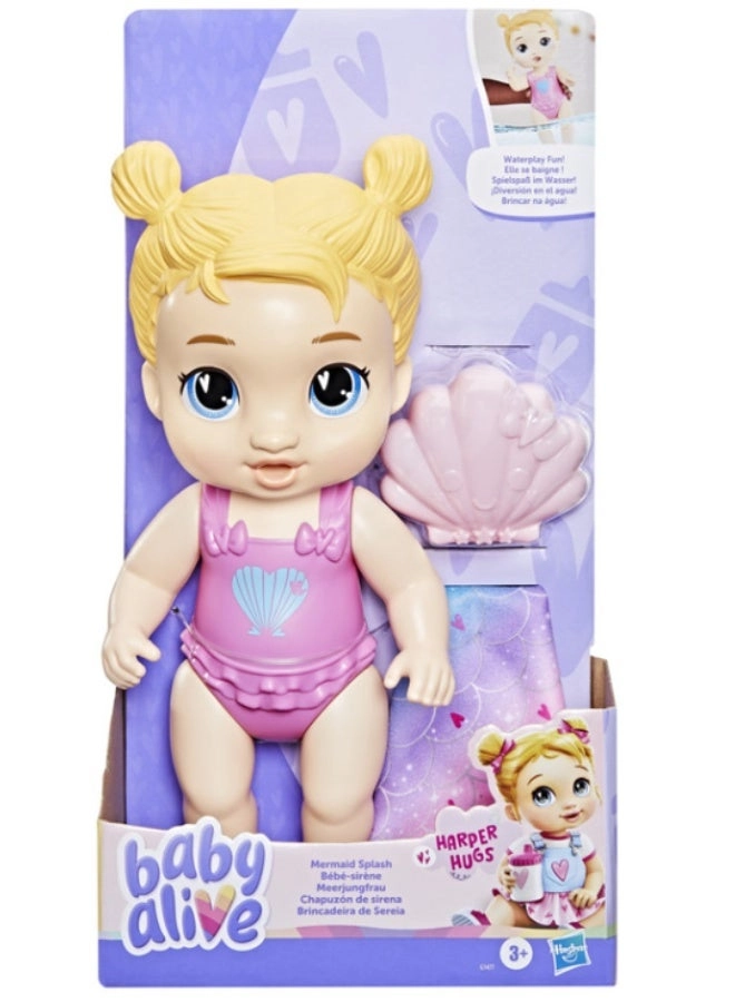 Harper Baby Doll - Blonde Hair Mermaid Ages 3+