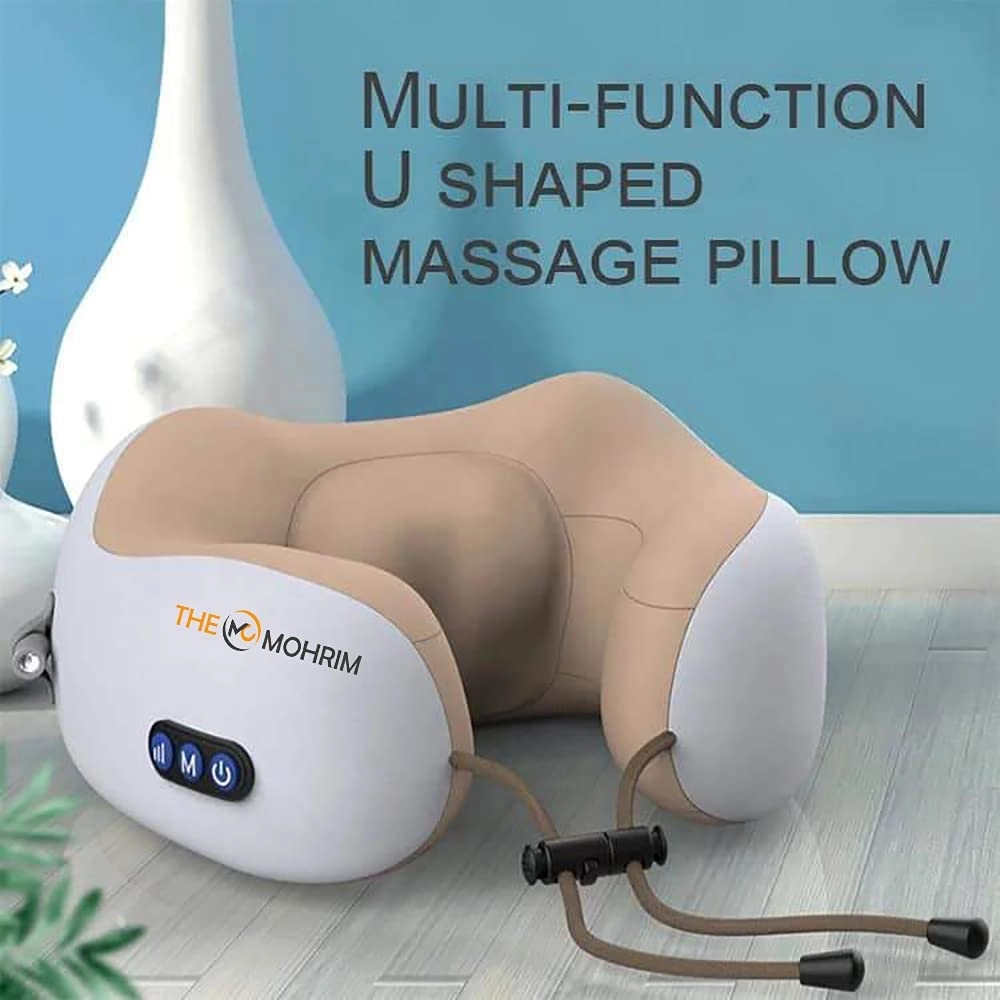 U-Shaped Massage Pillow - Neck Massager