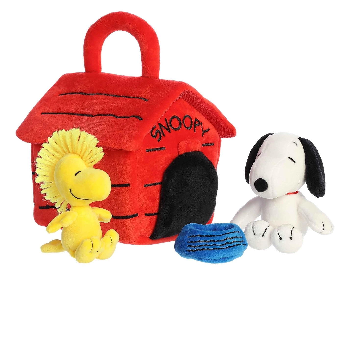 Snoopys Dog House Playset - 7 Inches Multicolor