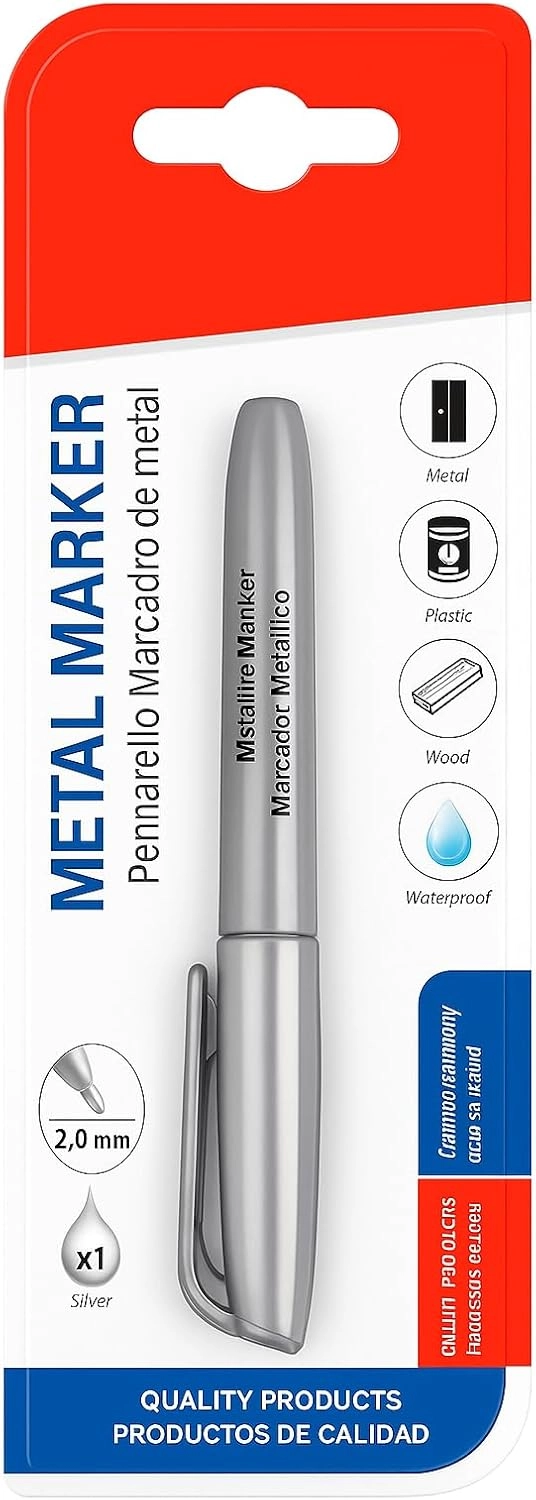 FITTO Metal Marker - 2mm Tip