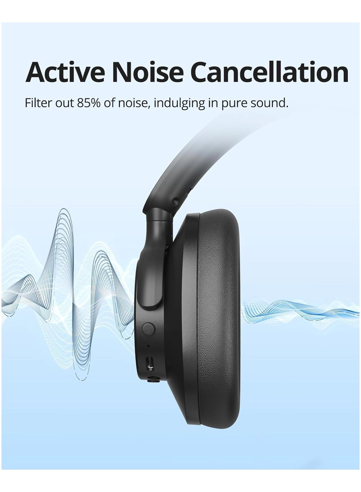 ANC Headphones Wireless Headphone