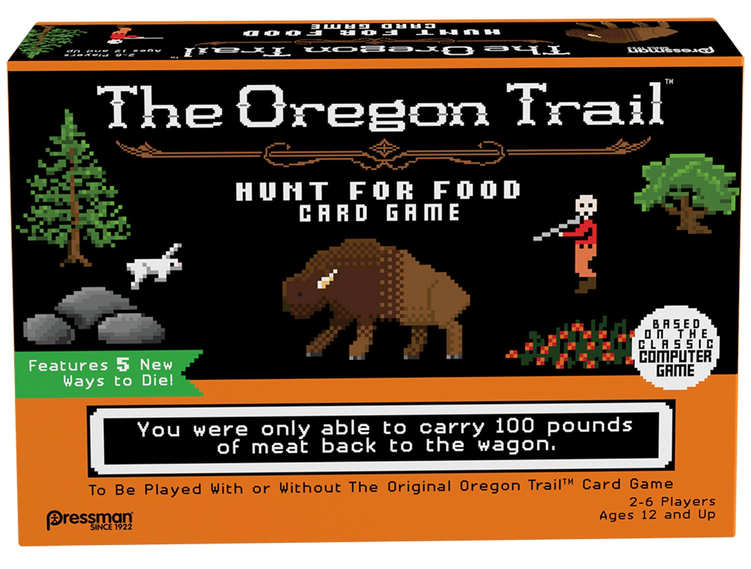 Pressman The Oregon Trail: Hunt for Food - Card Game
