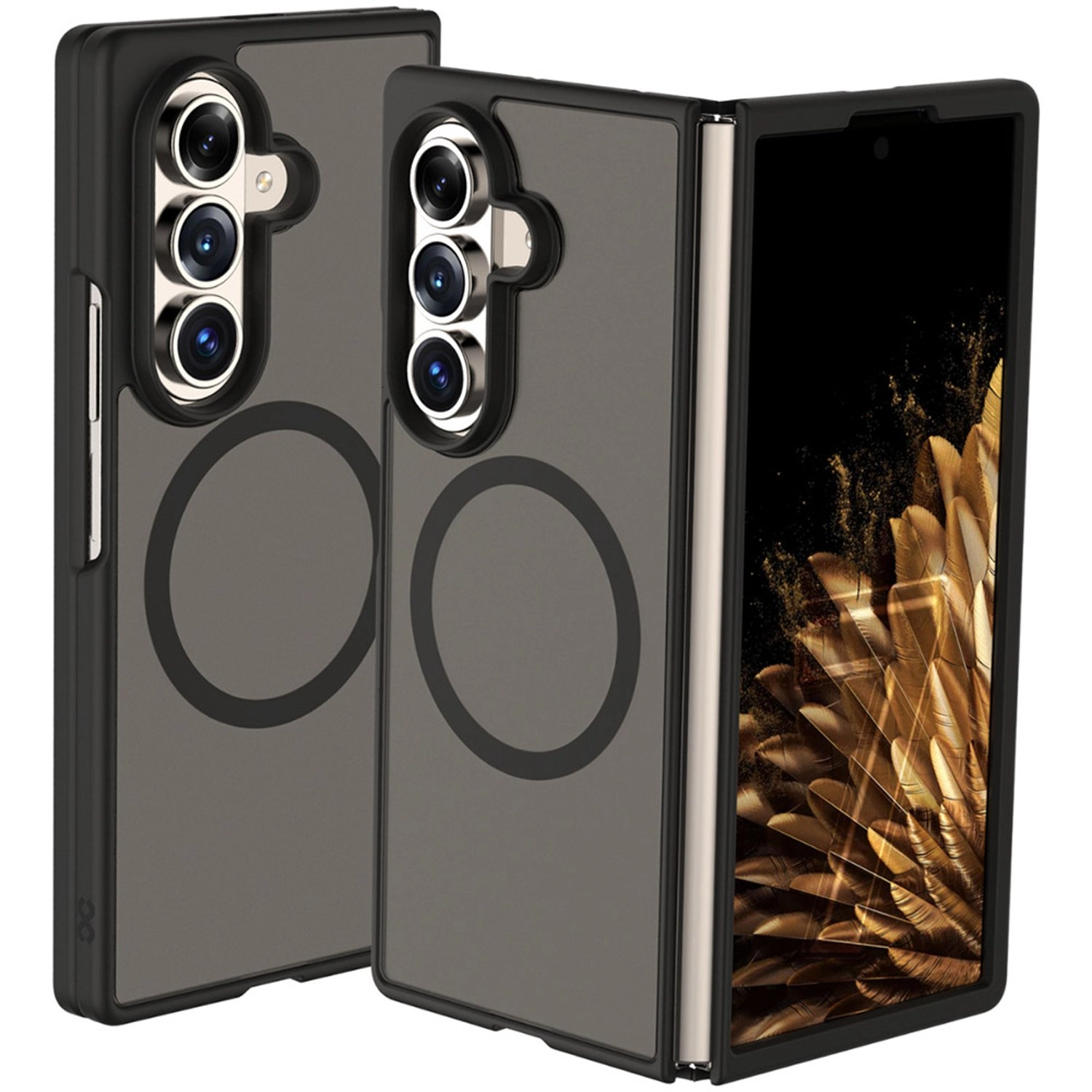 Gleam Hybrid Case with MagSafe for Samsung Galaxy Z Fold7